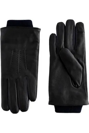 Next Lederhandschuhe Kontrasthandschuhe aus Leder mit Strickbündchen (1-St) - Verkäufer: Germany GmbH