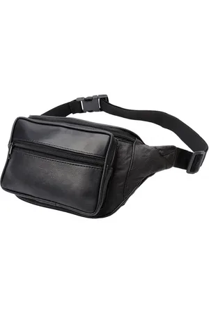 Mf Next Com Bauchtasche Bauchtasche Schwarz Nappa Leder mit Reißverschlussfächern (1-tlg) - Verkäufer: Megafuchs Versandhandel