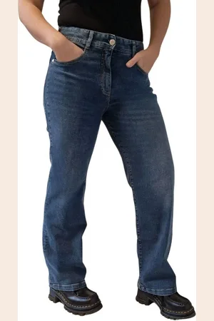 Herrlicher Loose-fit-Jeans 5870-RD202, GILA SAILOR LONG Recycled DENIM JEANS seitlicher Keileinsatz - Verkäufer: Gio Milano