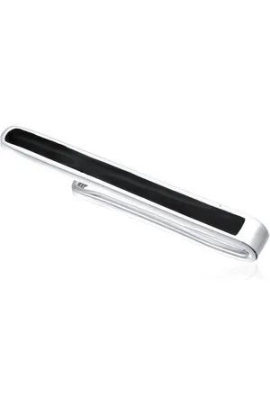 Kuzzoi Krawattennadel Krawattennadel Emaille schwarz 925 Sterling Silber - Verkäufer: JULIE & GRACE GmbH