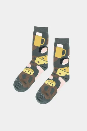 Bavarian Couture Freizeitsocken Socken Brotzeit 36-40 (Freizeitsocken, Freizeitsocken) - Verkäufer: stuff-style