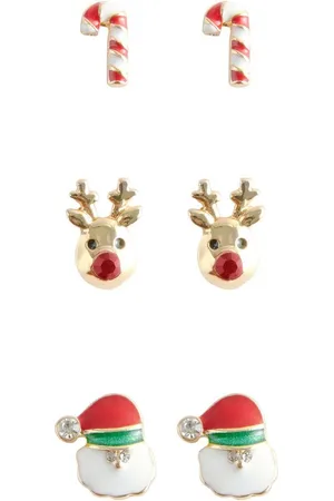 Next Ohrstecker-Set Weihnachts-Ohrringe aus recyceltem Zink (1-tlg) - Verkäufer: Germany GmbH