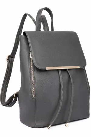 MISS LULÙ Cityrucksack Damen Rucksack aus Kunstleder – Elegant mit Rolltop. - Verkäufer: Halterner Technologie GmbH