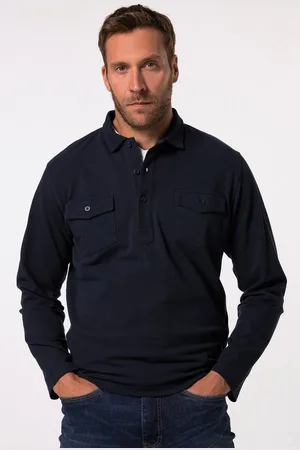 JP 1880 Poloshirt JP 1880 Poloshirt Langarm Piqué Brusttaschen - Verkäufer: Popken Fashion Group