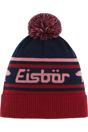 Eisbär Strickmütze Chani OS Pompon MÜ BURGUND-NACHT-STRAWBERRY - Verkäufer: INTERSPORT Glass