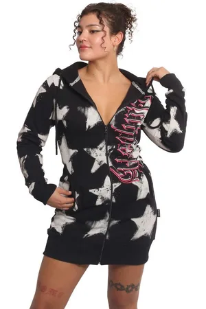 Yakuza Kapuzensweatjacke Starz mit lässigen, langen Schnitt - Verkäufer: Official Store