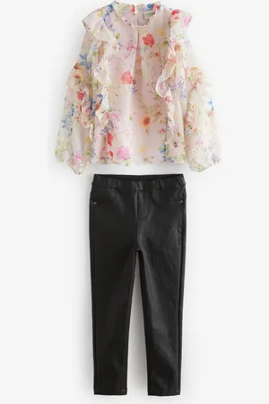 Ted Baker Shirt & Hose Set Bluse mit PU-Leggings (2-tlg) - Verkäufer: Next Germany GmbH