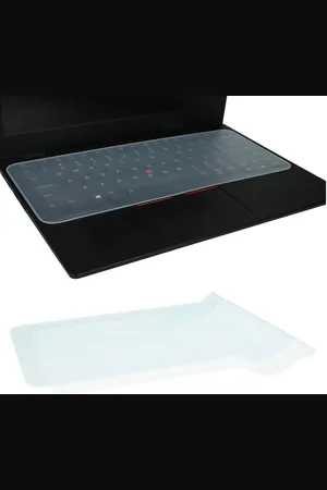 kwmobile Etui 2x Cover für 12"-14" Laptop PC, Keyboard Cover - Abdeckung unbeschriftet - Silikon Tastaturschutz - Verkäufer: SellerX Commerce