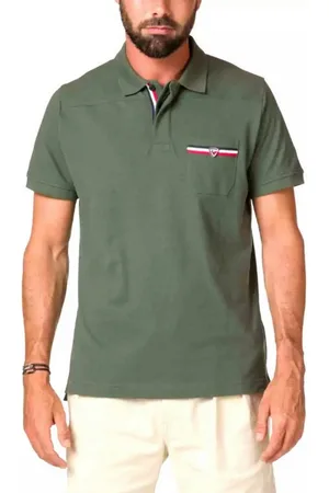 Rossignol Poloshirt Heritage Polohemd Ski Alpine Hemd Brusttasche mit Logo und ikonischen Trikolore-Details - Verkäufer: eldigo