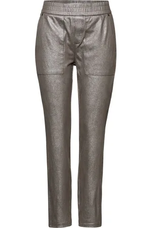 Street one Stoffhose – Beschichtete Loose Fit Hose im Kunstleder-Look - Verkäufer: Schneider Fashion Store
