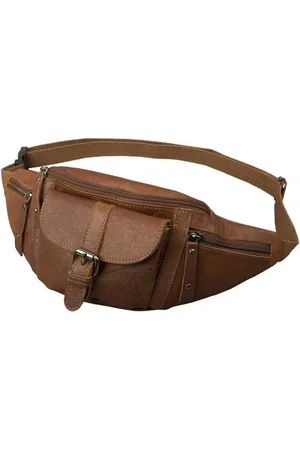 Mf Next Com Bauchtasche Bauchtasche Büffel Leder Vintage Hüfttasche mit Reißverschlussfächern (1-tlg) - Verkäufer: Megafuchs Versandhandel