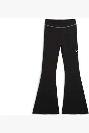 PUMA Leggings DARE TO Strukturierte ausgestellte Leggings Damen