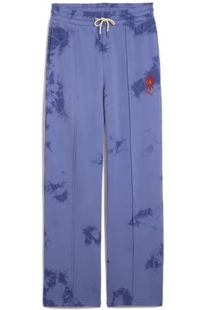PUMA Sporthose WARDROBE ESS FLORAL PACK Straight Fit Jogginghose mit Waschung