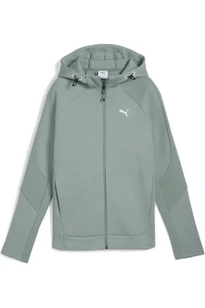 PUMA Sweatjacke evoStripe Kapuzenjacke Damen