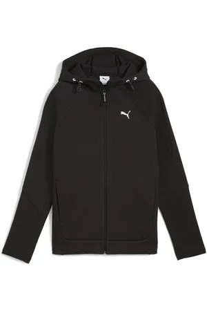 PUMA Sweatjacke evoStripe Kapuzenjacke Damen