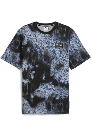 PUMA T-Shirt BMW M Motorsport Colour Splash T-Shirt mit Allover-Print Herren