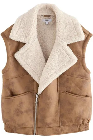 Next Fellimitatweste Gilet aus künstlichem Shearling (1-tlg) - Verkäufer: Germany GmbH