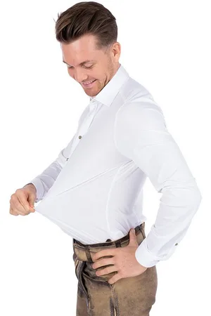Hatico Trachtenhemd Functional Jerseyhemd - MEVIUS - - Verkäufer: Alpenwahnsinn Tracht & Lifestyle