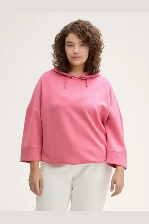 TOM TAILOR Sweatshirt Plus Size - Hoodie Sweatshirt aus Scuba - Verkäufer: TOM TAILOR