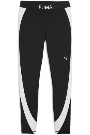 PUMA Trainingstights STRONG Hochgeschnittene 7/8 Leggings mit Colourblocking