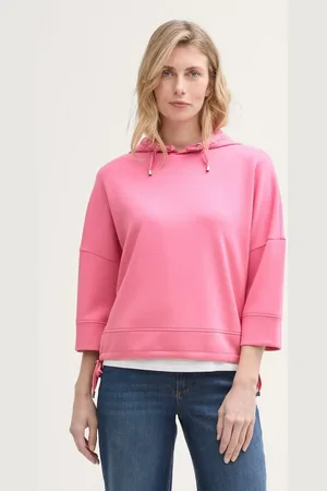 TOM TAILOR Sweatshirt Hoodie Sweatshirt aus Scuba - Verkäufer: