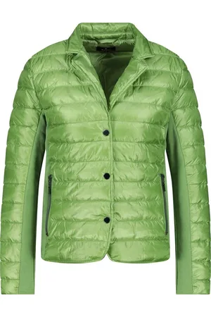 monari Outdoorjacke Steppjacke mit Neopren avocado - Verkäufer: Lieblingsstücke