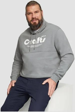 QS by s.Oliver Sweatshirt Sweatshirt mit Frontprint und Snood-Kragen Teilungsnaht - Verkäufer: