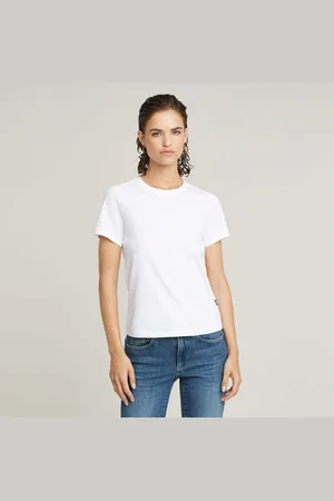 G-Star T-Shirt Nifous mit kleiner Logo-Stickerei
