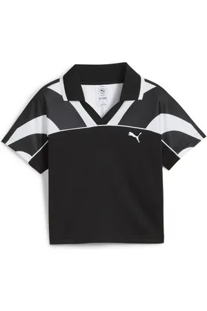 PUMA Trainingsshirt FUTURE..ARCHIVE Kurzes figurbetontes Fußballtrikot Damen
