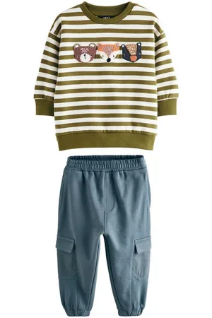 Next Sweatanzug Sweatshirt und Utility-Jogginghose 100 % Baumwolle (2-tlg) - Verkäufer: Germany GmbH