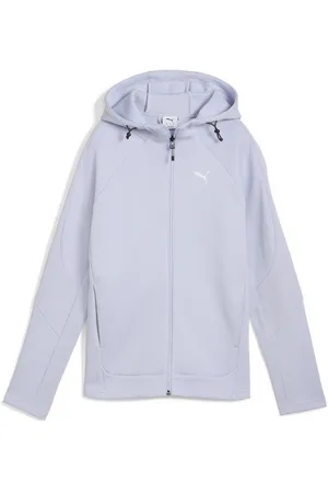 PUMA Sweatjacke evoStripe Kapuzenjacke Damen