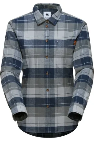 Mammut Funktionshemd Trovat Longsleeve Shirt Women steel-marine - Verkäufer: Sport Hopfmann GmbH