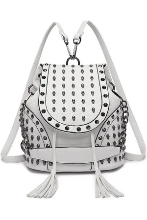MISS LULÙ Rucksack Mode Rucksack, Handtaschen für Frauen mit Ketten-Schultergurt & Nieten - Verkäufer: Halterner Technologie GmbH