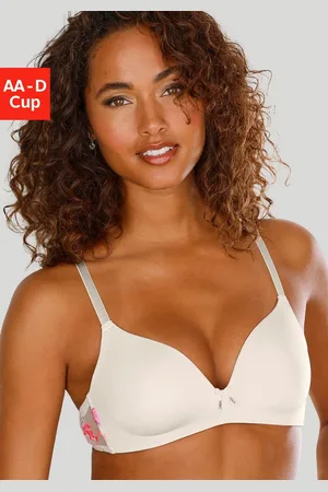 Lascana Bralette-BH Maria mit wunderschönem Blumenmuster aus Stickereispitze, Dessous
