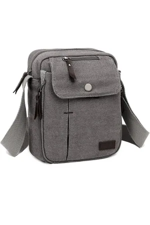 Kono Messenger Bag Langlebige Umhängetasche aus Canvas mit mehreren Taschen - Verkäufer: Halterner Technologie GmbH