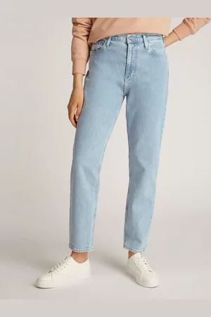 Calvin Klein Mom-Jeans MOM JEAN mit Coinpocket, Logodruck