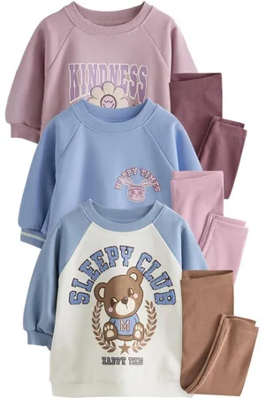 Next Pyjama 3er-Pack Schlafanzüge mit Leggings (6 tlg) - Verkäufer: Germany GmbH
