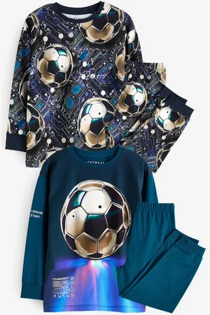 Next Pyjama 2er-Pack Schlafanzüge mit langen Ärmeln (4 tlg) - Verkäufer: Germany GmbH