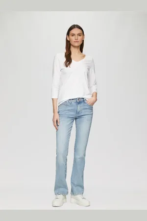 QS by s.Oliver 5-Pocket-Jeans Jeans Beverly / Slim Fit / Mid Rise / Bootcut Leg - Verkäufer: