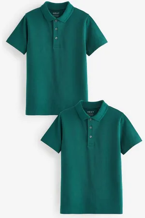 Next Poloshirt Schul-Poloshirts aus Baumwolle im 2er-Pack (2-tlg) - Verkäufer: Germany GmbH