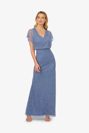 Adrianna Papell Abendkleid Beaded Blouson Long Dress Abend, Formell, MOB, Anlass, Hochzeit - Verkäufer: GoJungo GmbH