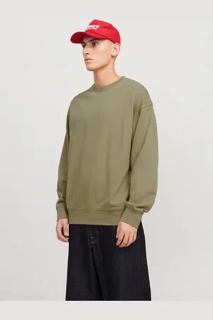 JACK & JONES Sweatshirt JJECHARGE SWEAT CREW NECK NOOS mit Rippbündchen
