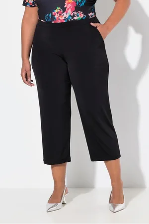 Ulla Popken Schlupfhose 7/8-Jerseyhose gerades Bein Elastikbund - Verkäufer: Popken Fashion Group
