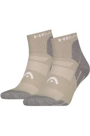 Head Kurzsocken HIKING ALL CLIMATES QUARTER 2P (2-Paar, 2 Paar) mit Logostickerei