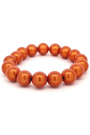 Impala Perlenarmband Armband Perlenarmband Wonder aus 12mm Perlen, verschiedene Farben - Verkäufer: Silberschmuck