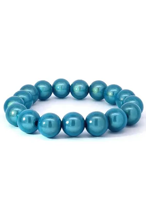 Impala Perlenarmband Armband Perlenarmband Wonder aus 12mm Perlen, verschiedene Farben - Verkäufer: Silberschmuck