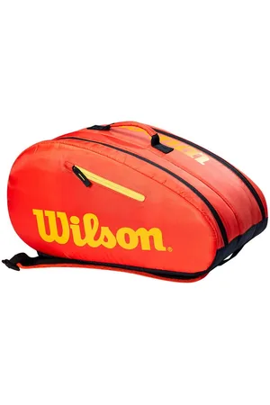 Wilson Sporttasche PADEL YOUTH RACQUET BAG Orange/Yellow - Verkäufer: Tennis-Point