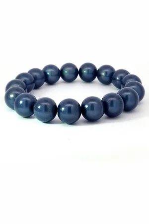 Impala Perlenarmband Armband Perlenarmband Wonder aus 12mm Perlen, verschiedene Farben - Verkäufer: Silberschmuck