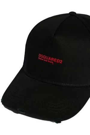 Dsquared2 Baseball Cap Baseball Cap Rote Sweat and Tears Stickerei Unisex - Verkäufer: wellStyled
