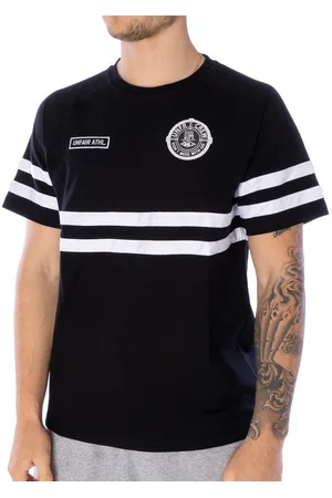 UNFAIR ATHLETICS T-Shirt T-Shirt Unfair DMWU kontrastfarbene Streifen - Verkäufer: Big Leshopski